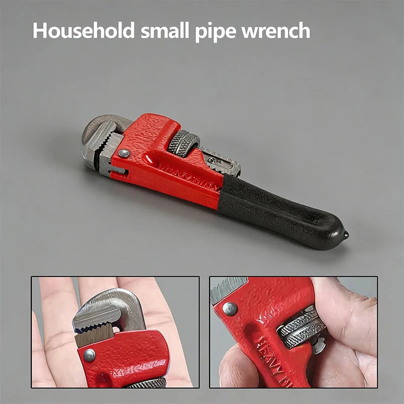 Heavy Duty Straight Pipe Pliers Wrench Convenient Labor-saving Universal Wrench Water Pipe Pliers Household Maintenance Tool ﻿