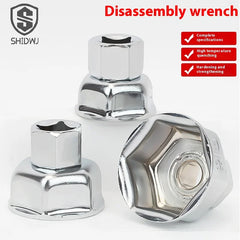 27/32/36mm Socket Wrench Car Oil Filter Wrenchs Sockets Remover Tools For Most Car Models Oil Filter Caps Auto Accessories