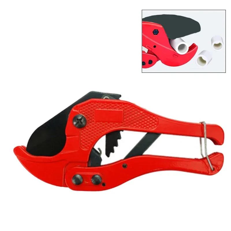 Pipe Cutter Cutting Plastic Pipes Water Pipes Hoses and Other Tubular Items Hand Tool 42 Mm (1-5/8'') PE PVC PPR Aluminum