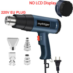 220V Heat Gun 2000W Variable Advanced Electric Hot Air Gun Temperatures Adjustable Electric Heat Gun