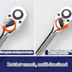 Time-saving and Labor-saving Auto Repair Tool Set Ratchet Wrench Socket Tool Industrial Rust Proof and Wear-resistant Wrench