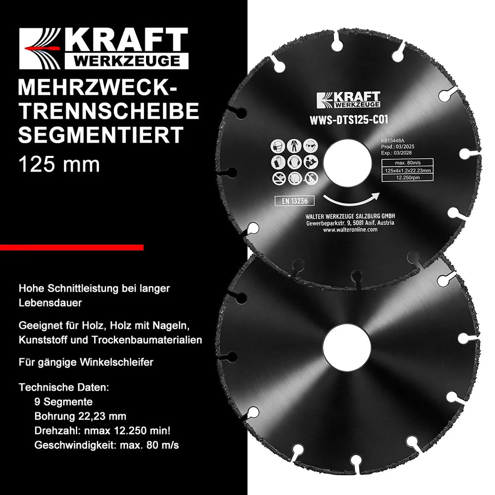 Angle Grinder Ultra-thin Cutting Disc, Heavy-duty Multipurpose Cutter for Metal, Wood, Tile, Ceramic and Glass