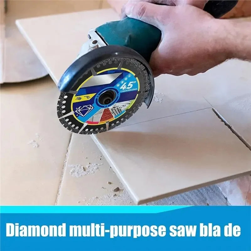 MAKE-3PCS Angle Grinder Cutting Discs, 4.5 Inch Cutting Disc For Tile, Steel PVC Pipes, Marble, Concrete, Iron Cutting Tool