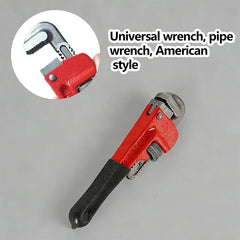 Heavy Duty Straight Pipe Pliers Wrench Convenient Labor-saving Universal Wrench Water Pipe Pliers Household Maintenance Tool ﻿