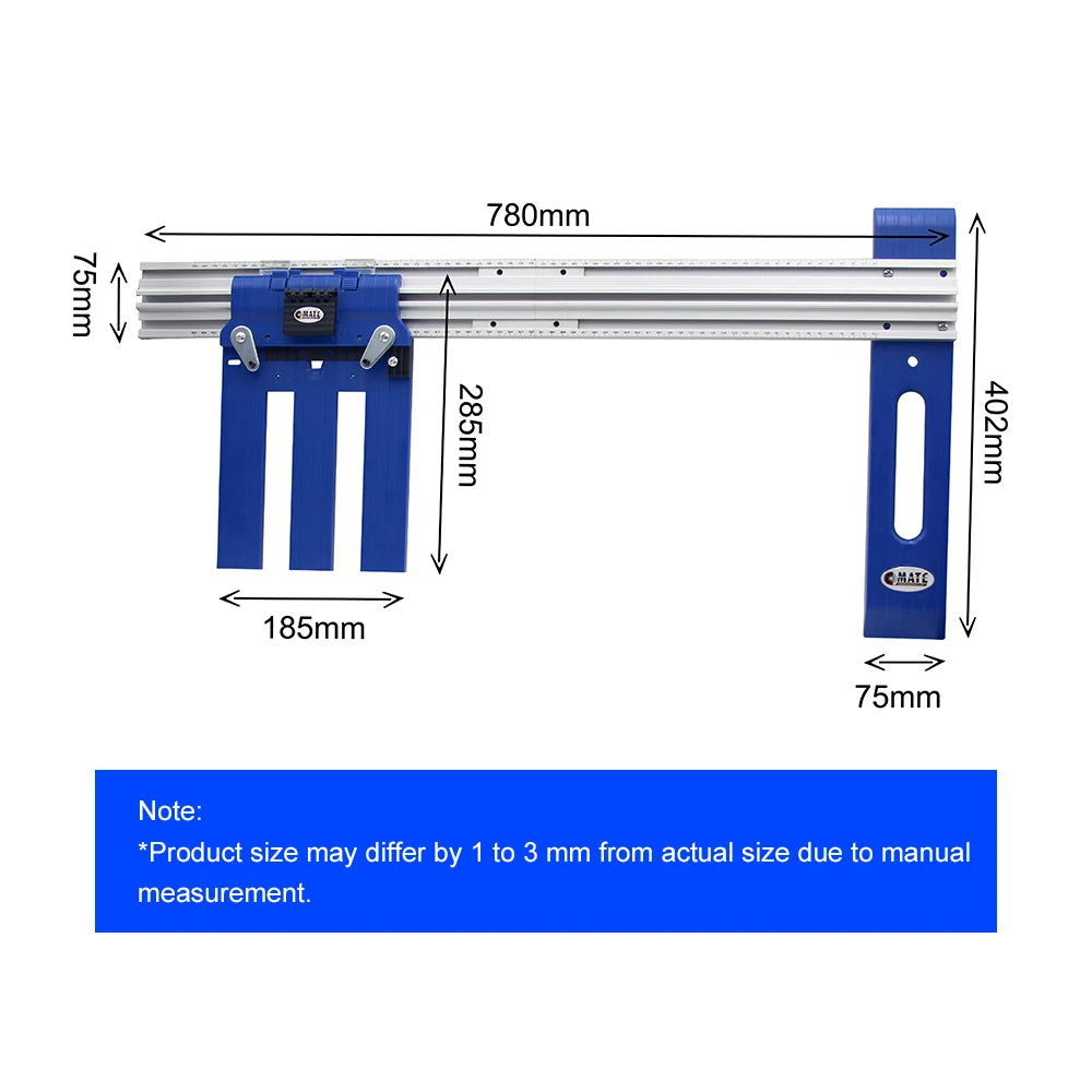 Circular Saw Fence Rip-Cut Circular Saw  Precision   Power Saw Rip Fence for Circular Saw Cordless for Woodworking
