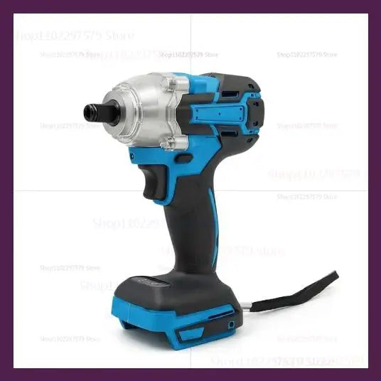 12V Rechargeable Cordless Electric Drill Brushed Impact Drill Power Tool for Household Use