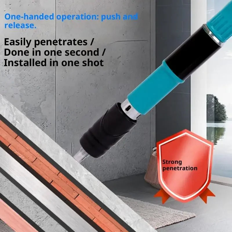 Manual steel nail gun riveting tool, wall fastener, metal processing pulling nail gun suspended Heavy Duty Nail Punch Shooter