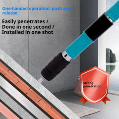 Manual steel nail gun riveting tool, wall fastener, metal processing pulling nail gun suspended Heavy Duty Nail Punch Shooter