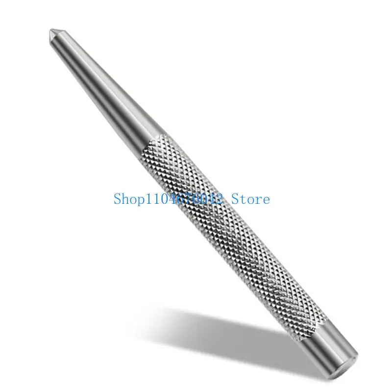 652F Super Strong Automatic Center Punch 5 inch Black Steel Spring Loaded Center Hole Punch with Adjustable Tension