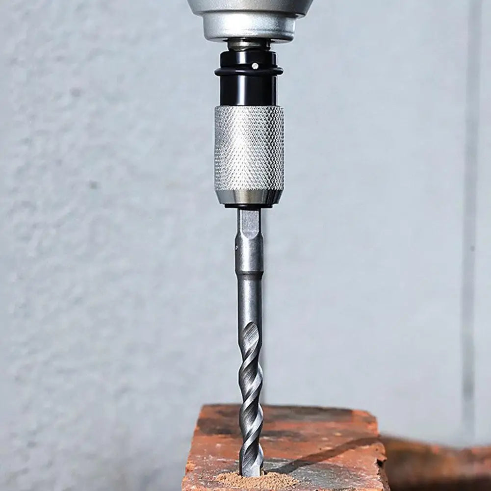 Rotary Hammer Adapter with 4 Impact Drill Bits Set Quick-Release Electric Hammer to Converter Kit for Electric Wrench Tools ﻿