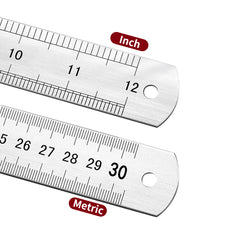 Combination Square 0-300mm Carpenter Square Angle Ruler 45/90 Degree Marking with Precision Etched Scales