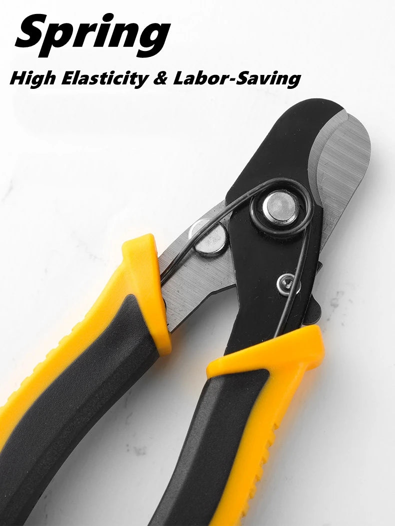 Cable Cutters for Electrical Wire Wire Stripper Plier Multifunction Wire Cutting Tool Stripping Scissors Electrician Hand Tools
