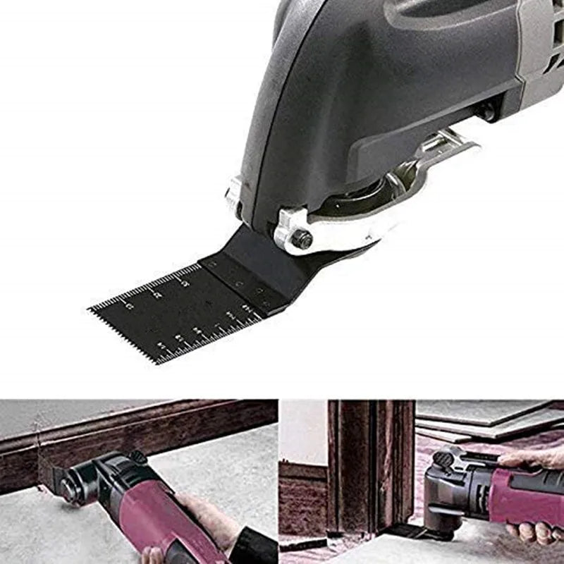 10 Oscillating Tool Blades, professional universal oscillating saw blades, wooden multi-tool blades, fast-release durable oscill