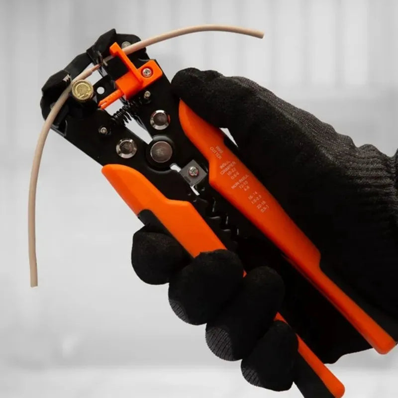 B84B-Crimping And Cutting Wire Stripping Tool 3-In-1 Automatic Wire Stripper Tool For Professionals And DIY Enthusiasts Crimper
