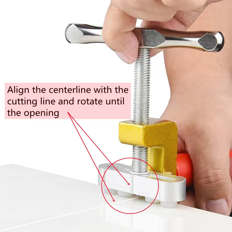 2 in 1 Glass Ceramic Tile Cutter with Knife Wheel Diamond Roller Glass Cutter Cutting Machine Opener Breaker Tools
