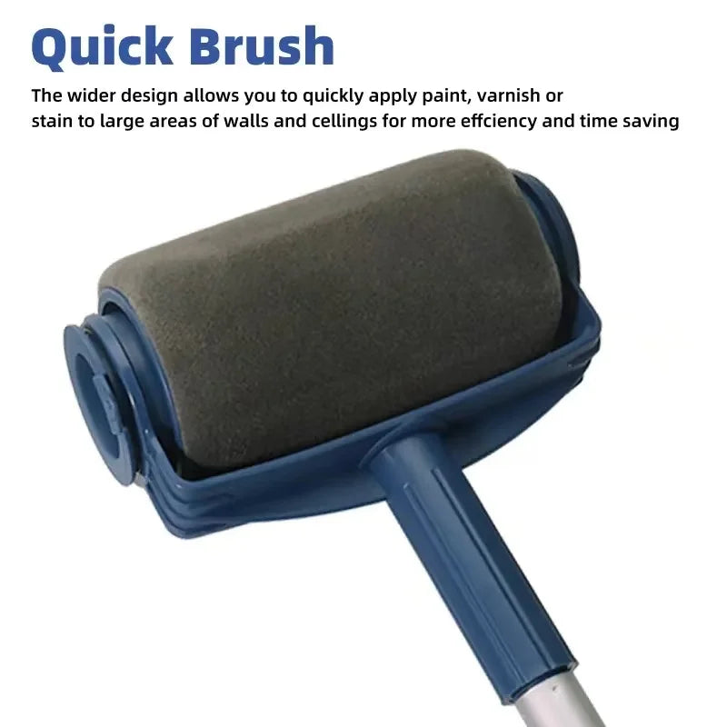 Wall Decorate Painting Roller Brush Set Paint Runner Pro Brush Kit Multifunctional House Paint Rollers Runner Pro Tools Set