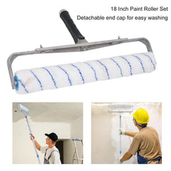 Painting Roller Paint Roller 18 Inch Width 1/2 Inch Fluff High Efficiency Wall Painting Rolling Brush for All Paints