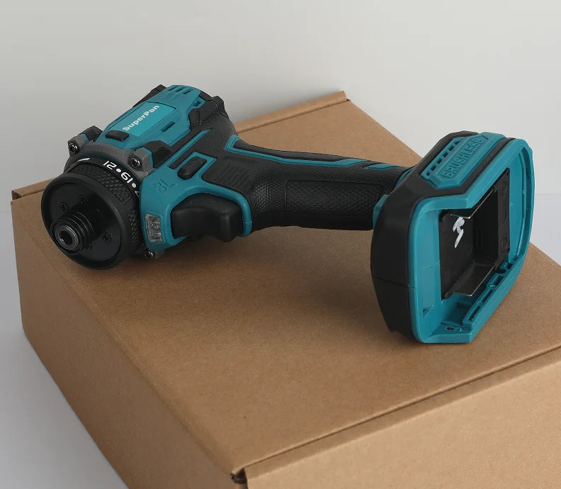 Cordless Impact Driver, 20V Brushless, Durable Build, Industrial Grade, for Workshop & Construction, Bare,For makita Battery
