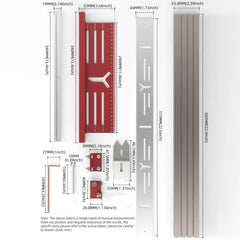 ENJOYWOOD Rout-N-Plane Bench Top Board 65mm to 132mm Adjustable Trimming Router Base for Trimming Machine Workbench Base