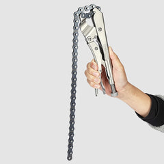 18 inch Clamp Pliers Locking Grip Wrench Pipe Wrench Versatile Chain Clamp Pliers for Mechanical Repairs Compound Leverage