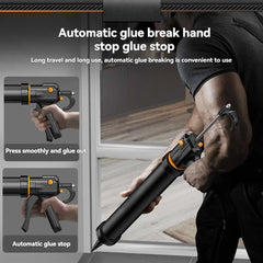 Caulk Gun Universal Silicone Glue Applicator With Non-Drip Tip For Home Kitchen Bathroom Basic Sealant  Maintenance Too