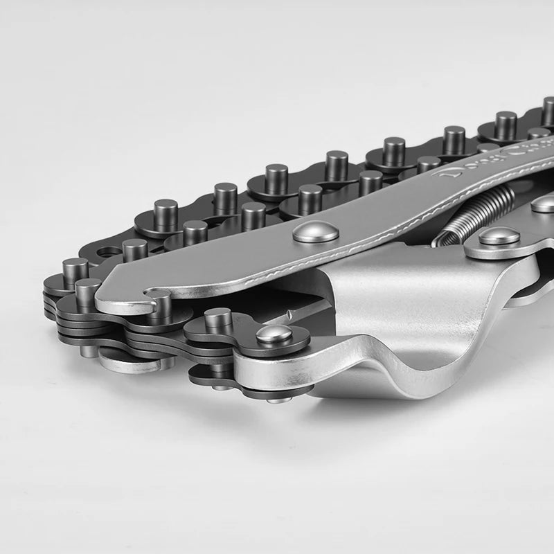 18 inch Clamp Pliers Locking Grip Wrench Pipe Wrench Versatile Chain Clamp Pliers for Mechanical Repairs Compound Leverage