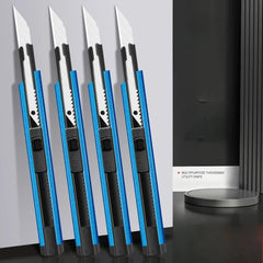 1 PC Utility Knife Box Cutter - Retractable Utility Knife with Snap-off Blade - Office Stationery & School Supplies.