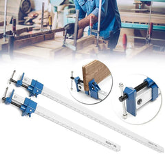 1PC DIY Heavy F Clamp T Bar Wood Clamps 24Inch for Woodworking Quick Release Fixture Sash Long Cramp Bench Wood Grip