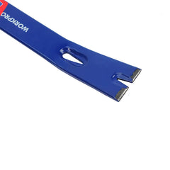 WORKPRO Thin Flat Pry Bar, 12" & 18" Nail Puller Wrecking Bar, Heavy-Duty Molding Removal Tool, WP245001 / WP245002