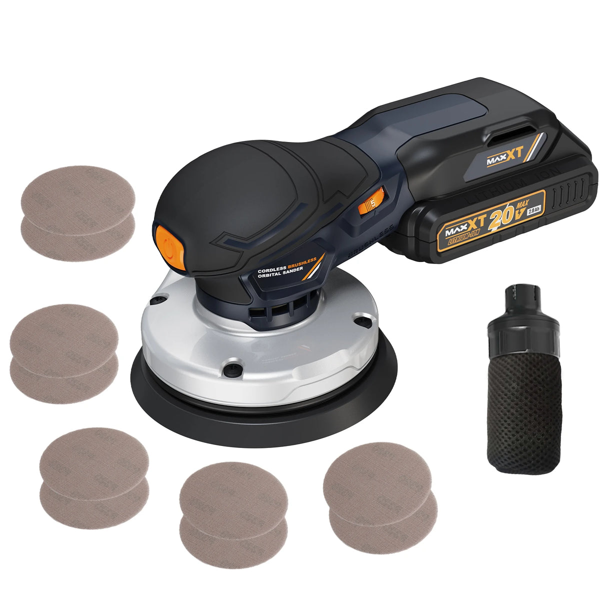 Maxxt Electric Orbital Sander Woodworking Polishing Grinding Machine