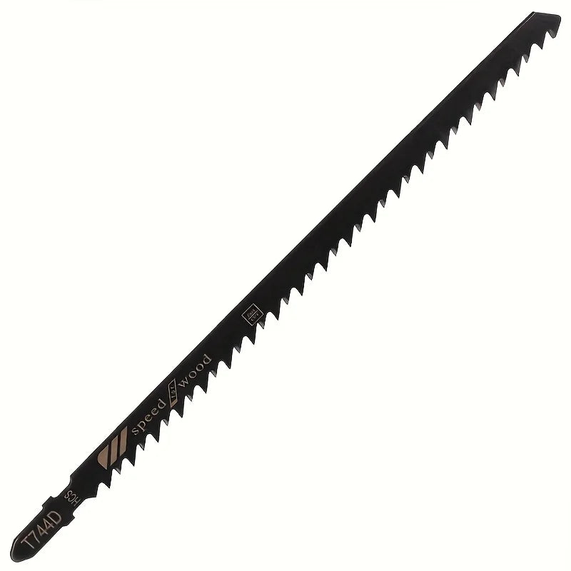 3PCS T744D 180mm Jigsaw Blades - Wood Cutting Set for Plywood, MDF & Hardwood | Smooth Finish