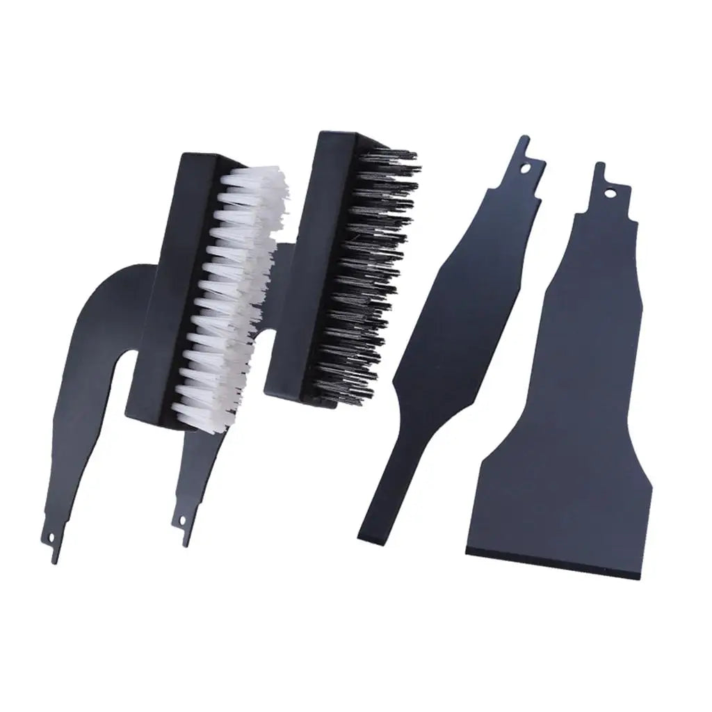 Reciprocating Saw Attachment Remodeling Kit,Electric Cleaning Shovel Wire Brush,Removal Ground Mud,Reciprocating Brush