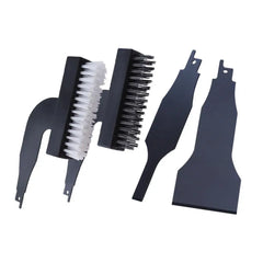Reciprocating Saw Attachment Remodeling Kit,Electric Cleaning Shovel Wire Brush,Removal Ground Mud,Reciprocating Brush