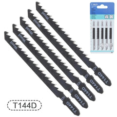 Jigsaw Blades Set for Wood and Metal Cutting 100mm HCS T101B T101D T144D T101BR T244D T127D T111C T111D