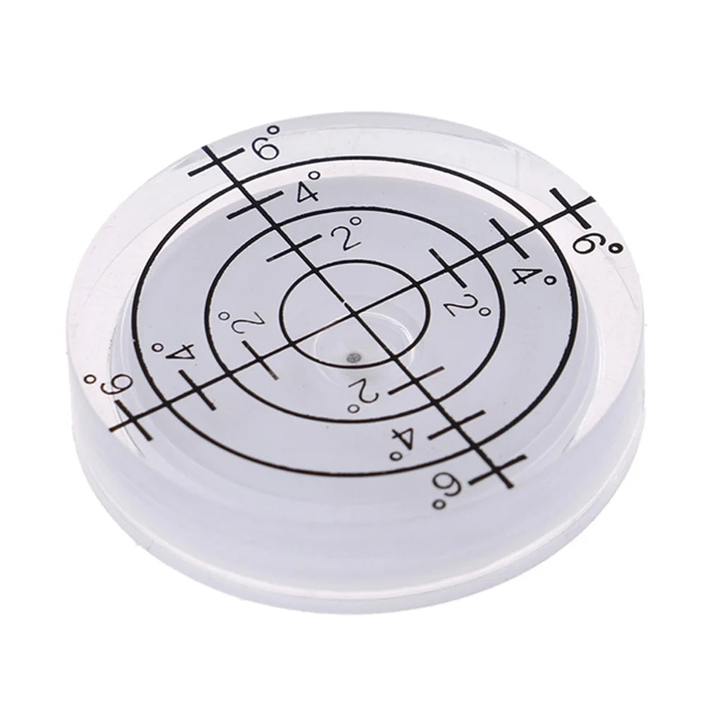1pc 32x7mm Universal Level Spirit Level Bubble Bullseye Level Bubble Spirit Level Round Circular Measuring Meter Measuring Tool