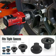 Impact Driver Socket Adapter Set 3/4" To 1" 1/2" To 3/4" 3/8" To 1/4" Low Profile Reducer For Hand Tools Wrench Accessories