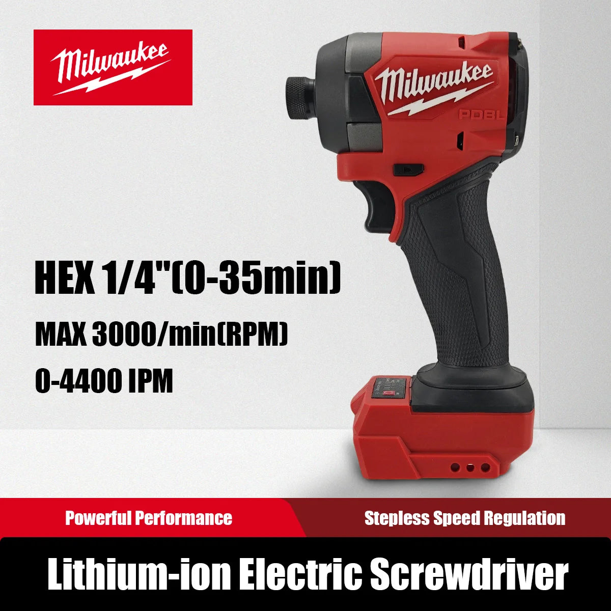 Milwaukee M18 Electric Screwdriver Powerful Cordless Screwdriver for Home Improvement And DIY Projects