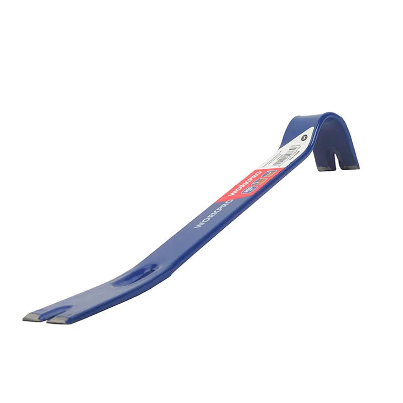 WORKPRO Thin Flat Pry Bar, 12" & 18" Nail Puller Wrecking Bar, Heavy-Duty Molding Removal Tool, WP245001 / WP245002
