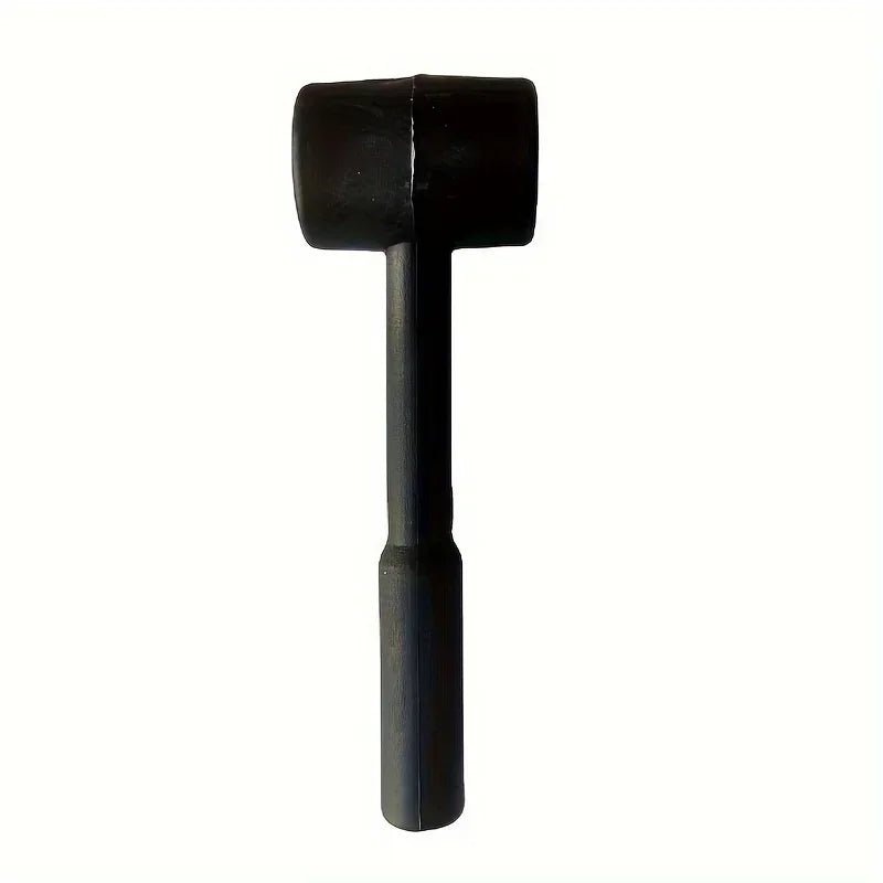 Black rubber mallet - durable and versatile tool for DIY, home repair and industrial use, perfect for gift ideas hammer