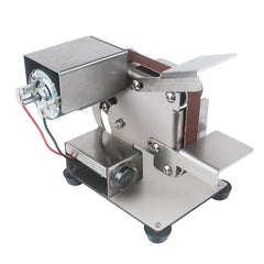 Mini Electric Belt Sander - DIY Home Polishing Grinding MachineAbrasive Belts Grinder for Sharpener Projects