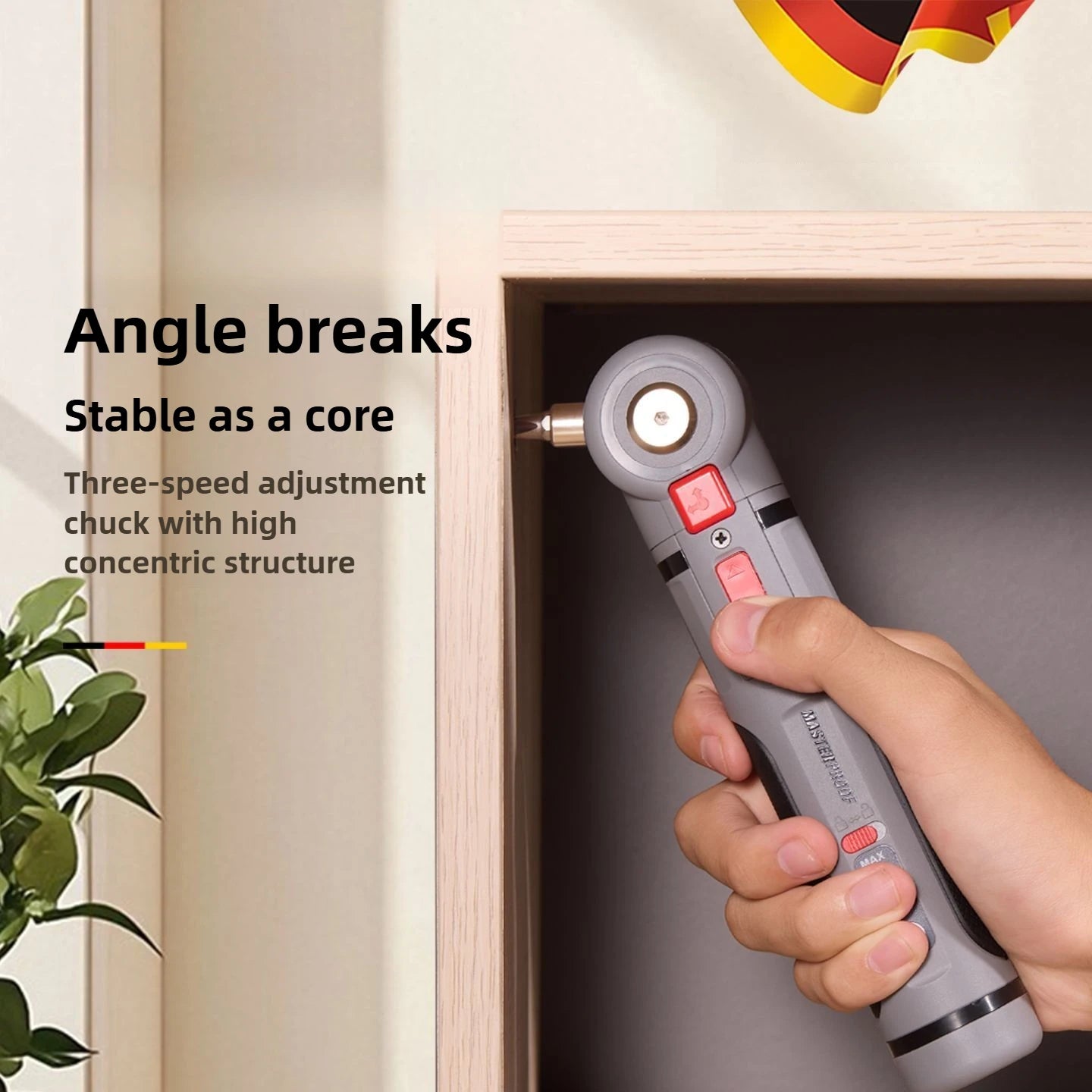 Masterproof 4V Mini Electrical Screwdriver Set Smart Scalable Cordless Electric Screw Driver Suit USB Rechargeable Drill Tools