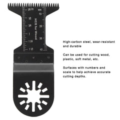 Saw Accessories  Oscillating Saw Blades Multifunctional Cutting Tool for Wood Plastic Soft Metal Wood Cutting Kit