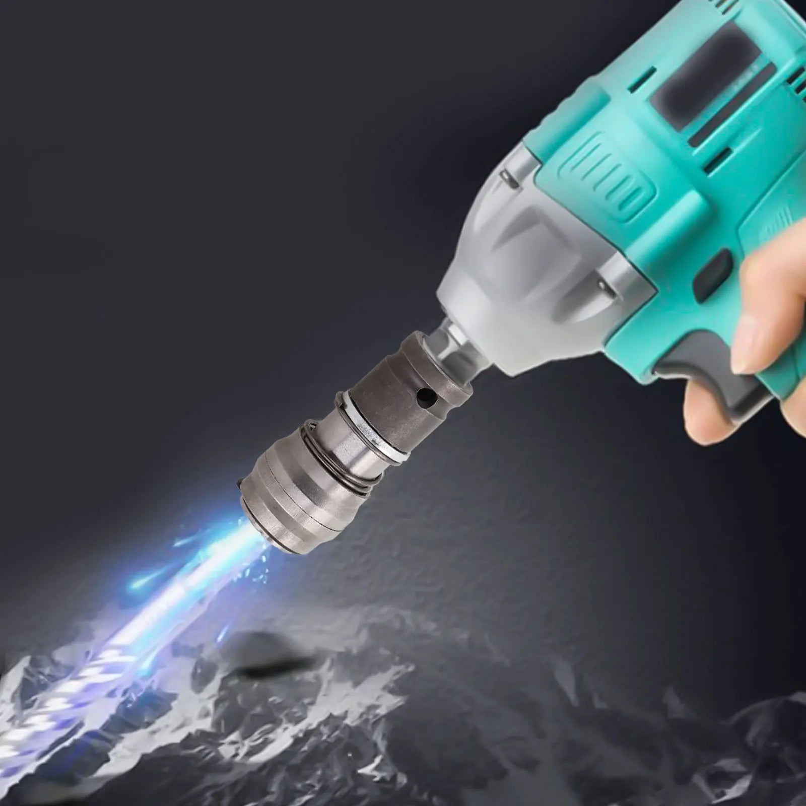 Electric Hammer Conversion Adapter For Drill Holes In Walls Bricks Round Square For Drilling Workshop Equipment Power