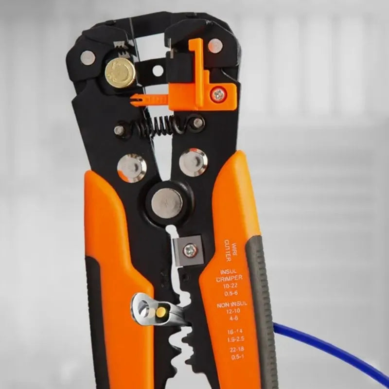 B84B-Crimping And Cutting Wire Stripping Tool 3-In-1 Automatic Wire Stripper Tool For Professionals And DIY Enthusiasts Crimper