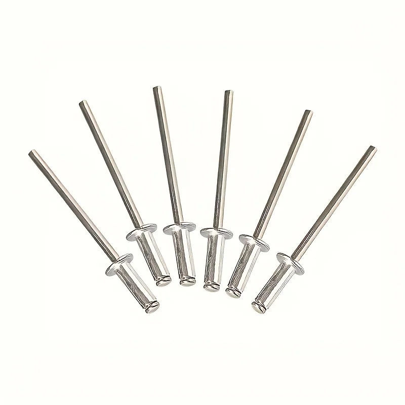 Heavy Duty Riveter Set Pop Rivet Gun with 120 Nails Blind Rivets Assortment Kit Hand Tools Rivet Nut Tool for DIY Projects