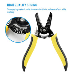 Wire Stripper Cutter Crimper 10-26AWG Crimping Tool Multifunctional Crimping Pliers Terminals Electrical Clamp Mini Tools