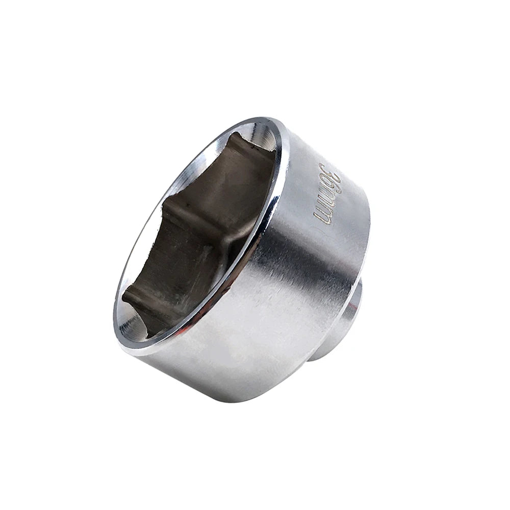 36mm Oil Filter Wrench 36mm Low Profile Socket Tool to Remove Cartridge Style Housing Canister Cap Oil Filter Wrench 36mm Metric