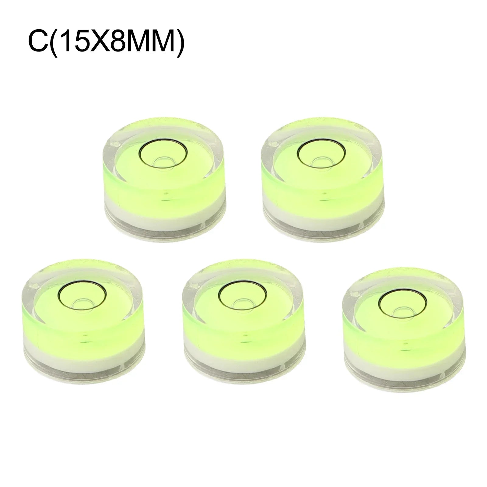 5pcs Round Bubble Level For Spirit Level For BULLSEYE Level ///////////////Instrument Desktop OperationLeveling Tool
