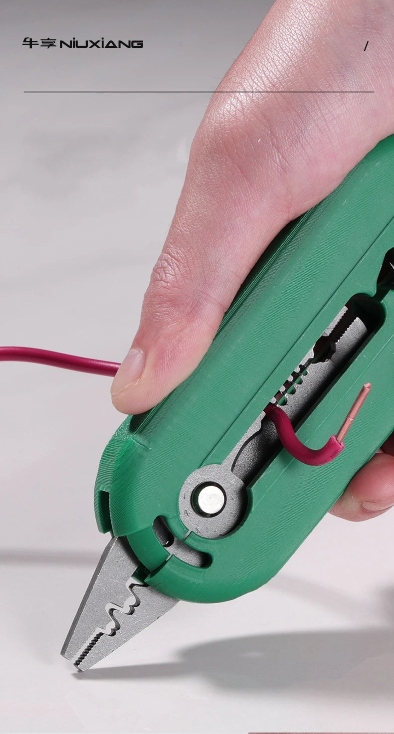 Electrician Pliers Wire Stripper, Cutter & Separator – Durable Sharp Tool for DIY Cable Repair, Easy to Use Wire Stripper Pliers
