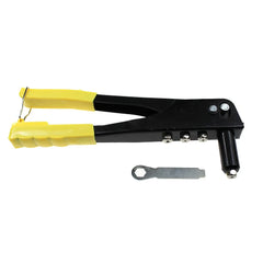 10" Riveter Gun Kit for 3/32" 1/8" 5/32" 3/16" rivet Hand Tool Set Gutter Repair Heavy Duty